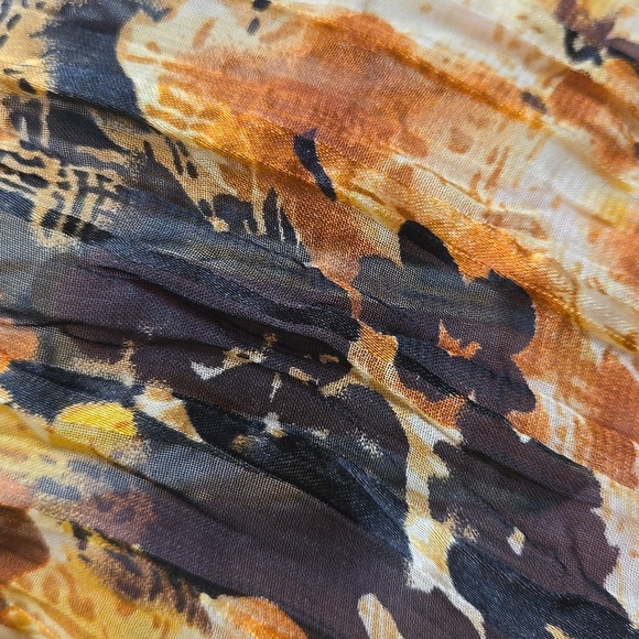 Notations Ruffled Sheer Top - Picture 8 of 9